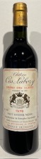 1978 chateau Cos Labory Saint Estephe 4me Grand Cru Classe